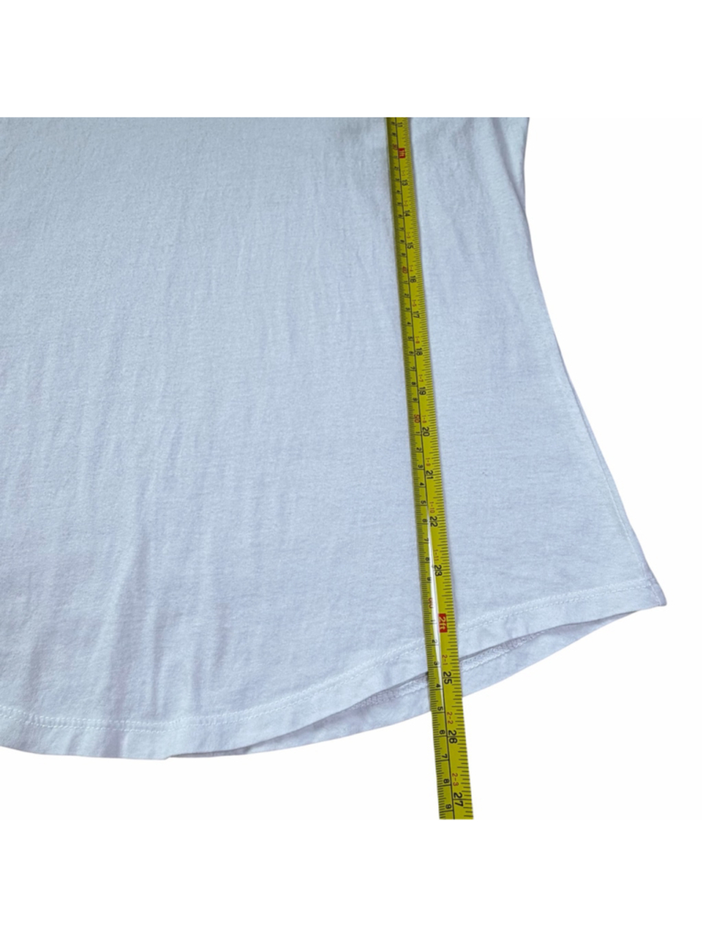 Ralph Lauren Polo White V-Neck Short Sleeve Tee Women’s Size Medium - Picture 6 of 6